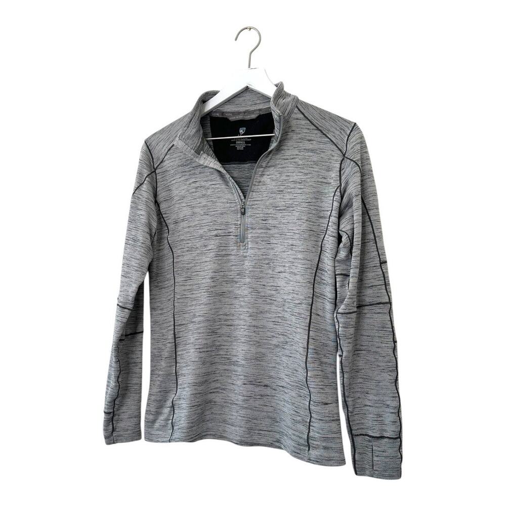 Kuhl Gray Men's Alloy 1/4 Zip Size Small - Picture 2 of 8